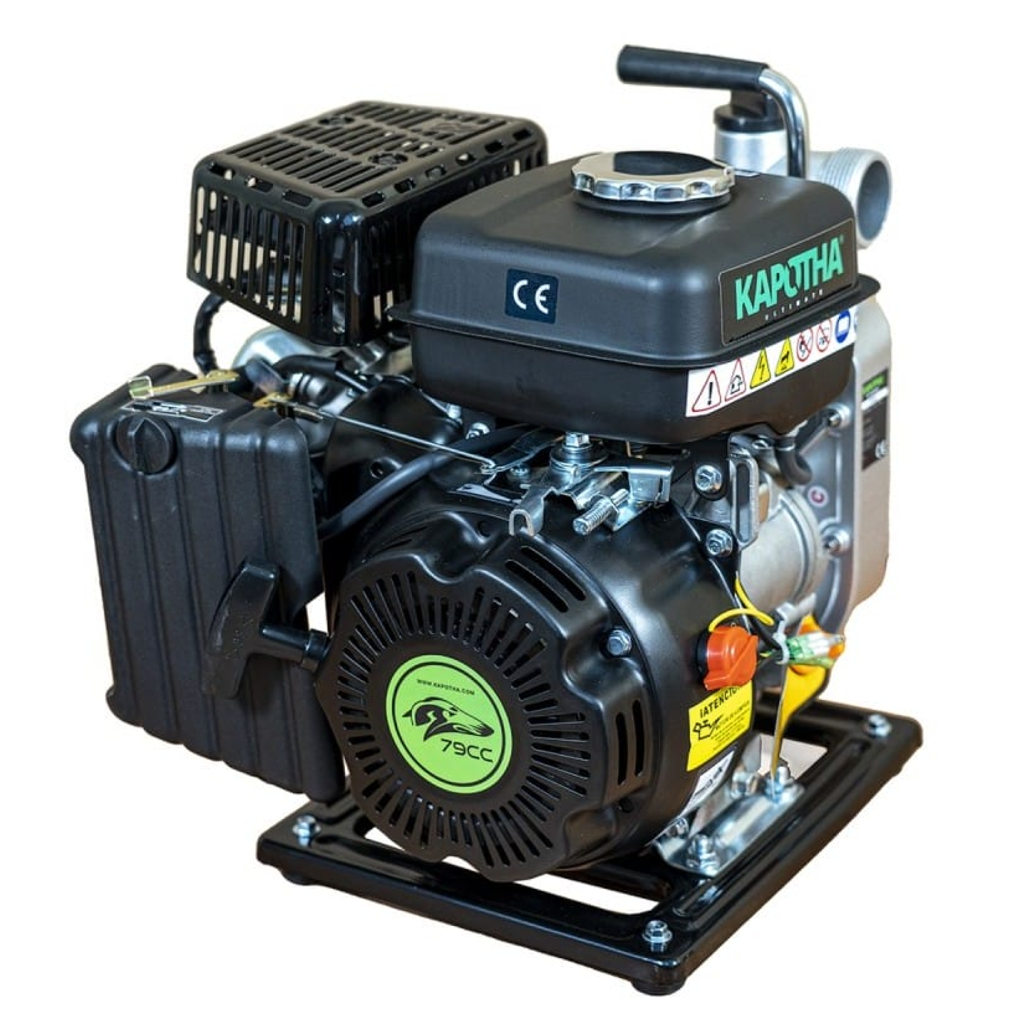 Motobomba Profesional Gasolina 4T OHV 38mm 10.000L/h 1,9cv – Kapotha FP15A