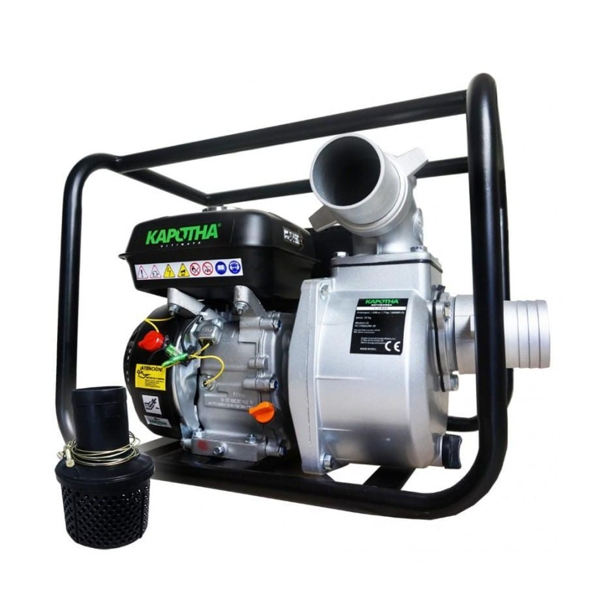 Motobomba Profesional Gasolina 4T OHV 50mm 36.000L/h 7cv – Kapotha K-M500